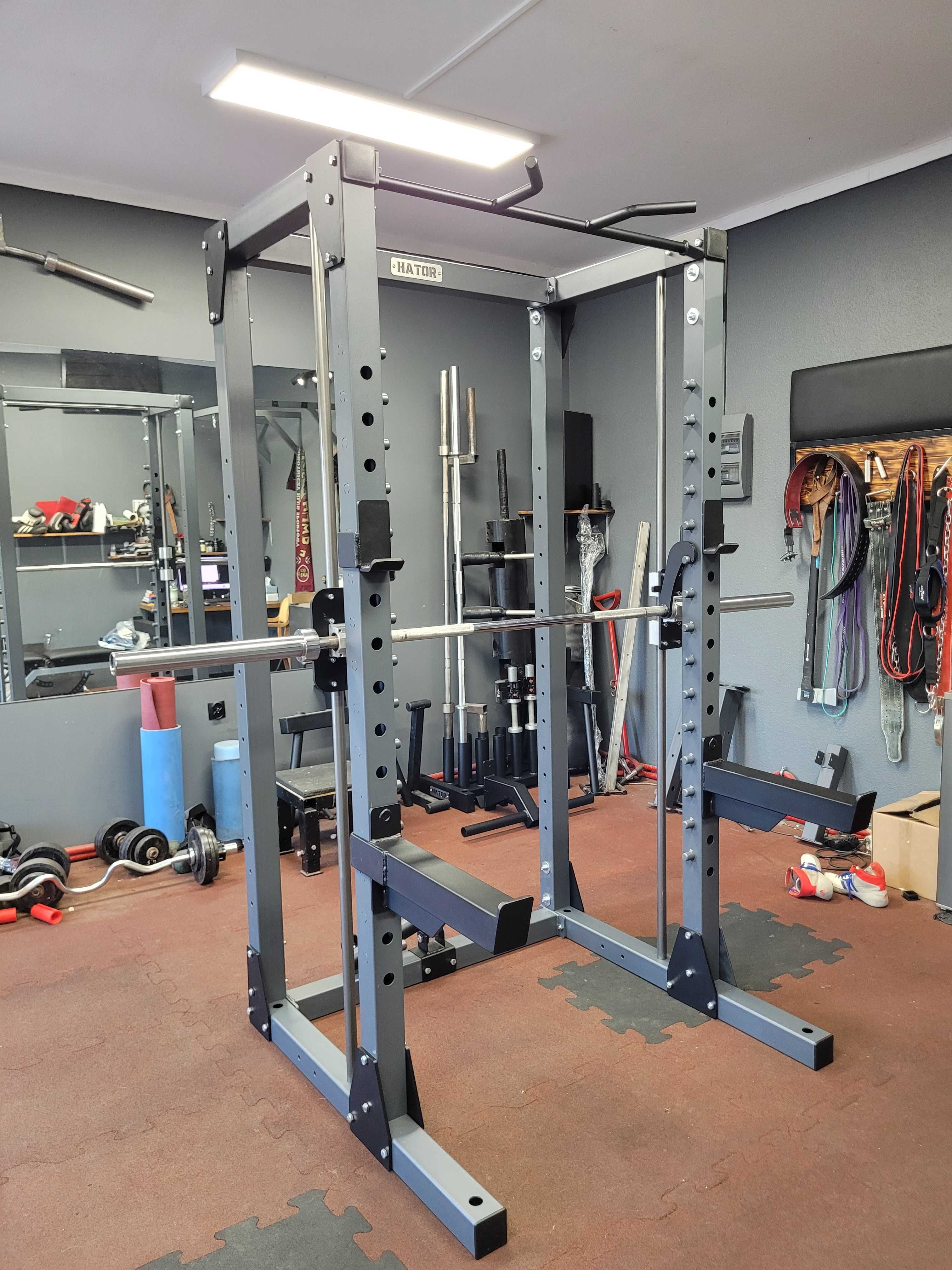 HATOR Suwnica Smitha gryf olimpijski V2 / Half rack / Siłownia