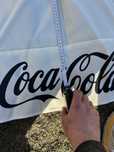 Poszycie parasola ogrodowego coca cola 7 ramion