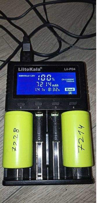 Пара Аккумулятор Ni-Mh 1.2V 9000mah 32600 Як нові, Нікель-Металогібрид