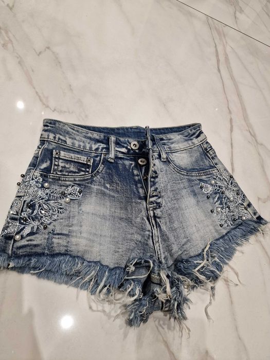 Spodenki jeansowe S
