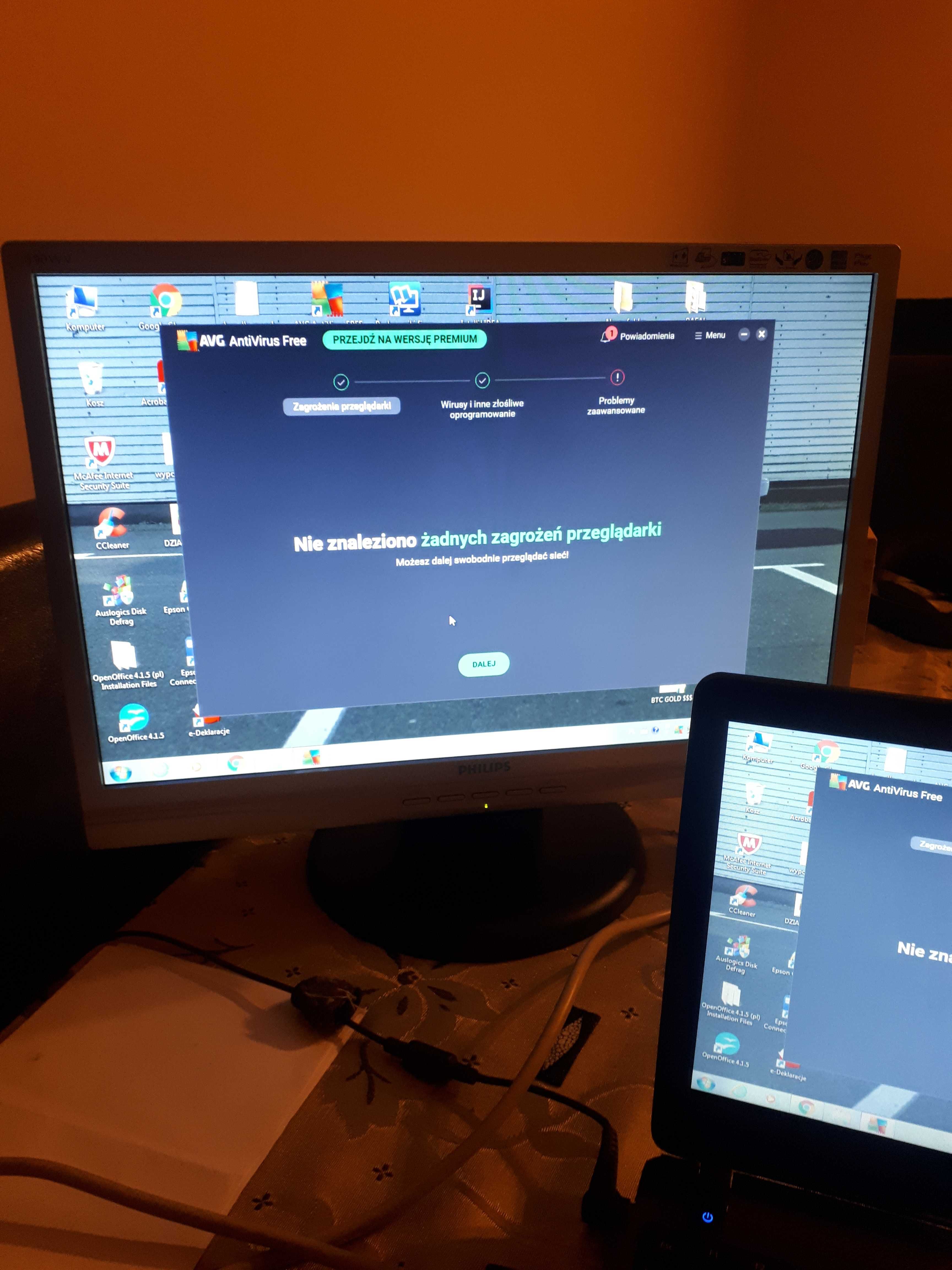 Monitor Philips 19'' model HWC7190T