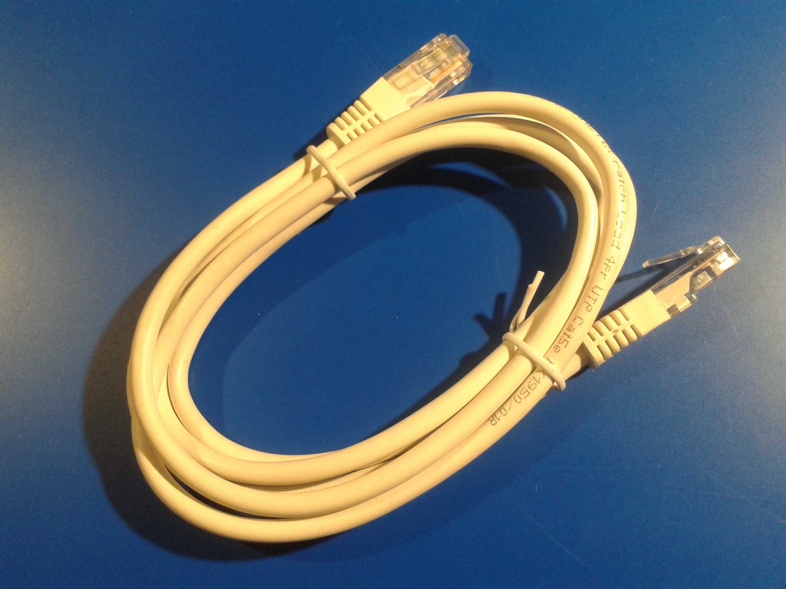 Kabel przewód sieciowy LAN ethernet skrętka 1.5m RJ45