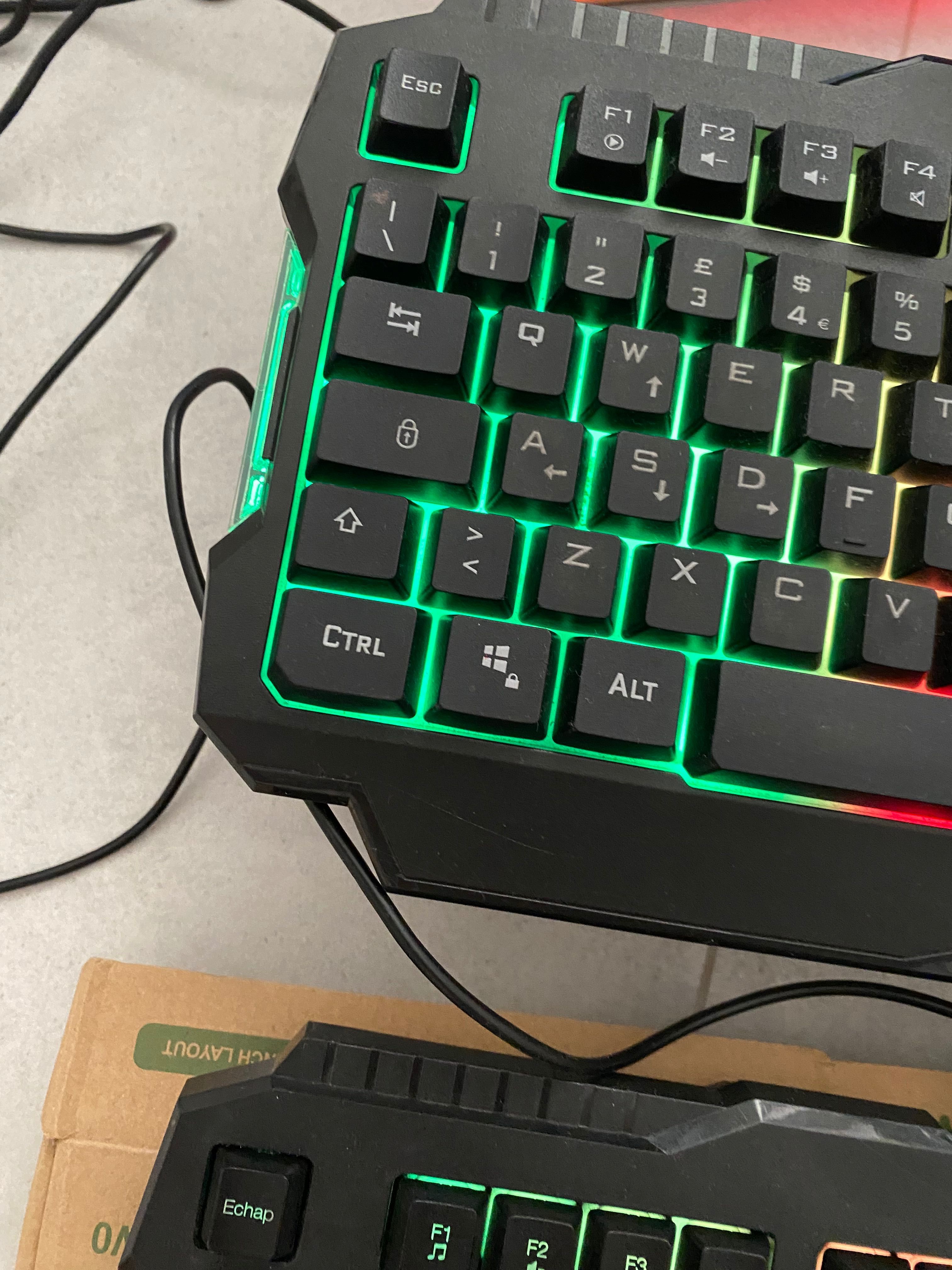 2szt Nowe klawiatury RGB Mars Gaming G-Lab