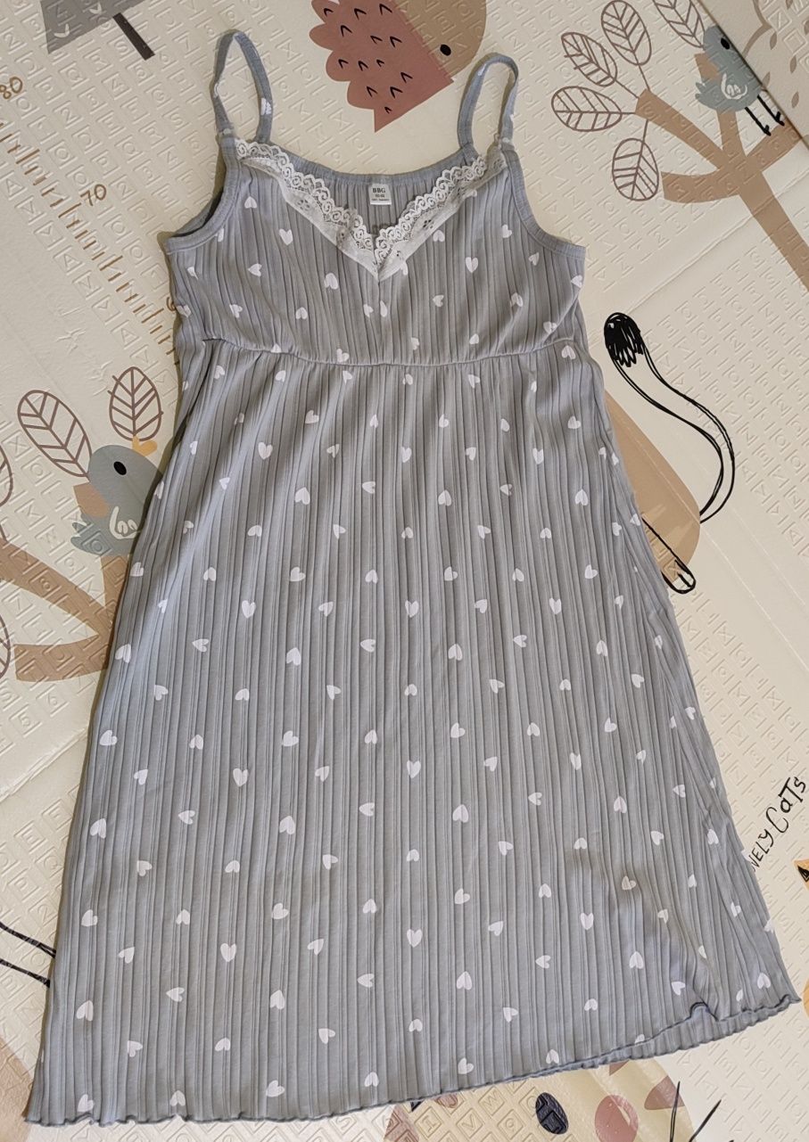 Сорочка для вагітних і годуючих мам годування 48-50-52  L-XL