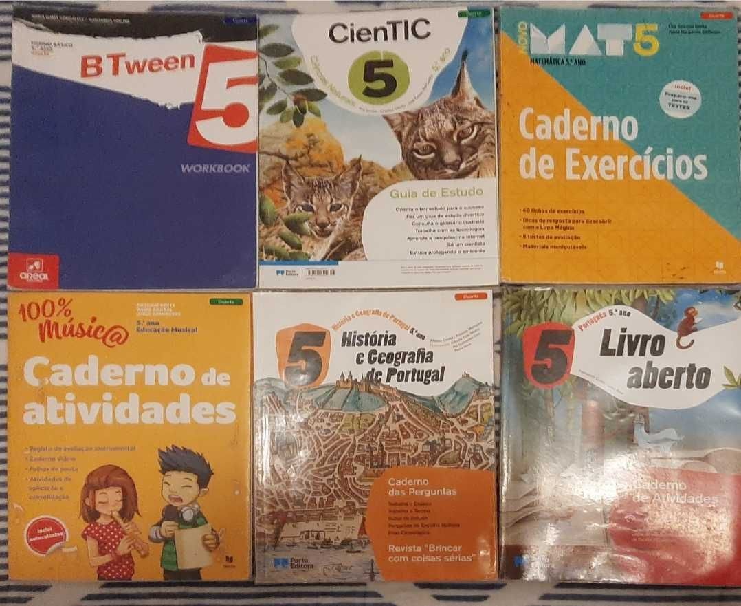 Cadernos de atividades