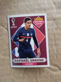 Raphael Varane - Panini Cromo extra do mundial Qatar 2022