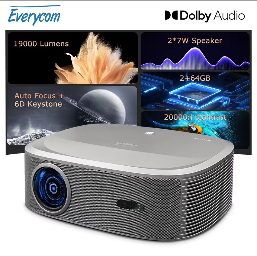 Проектор Everycom HQ10W DLD GT300 Гарантия!