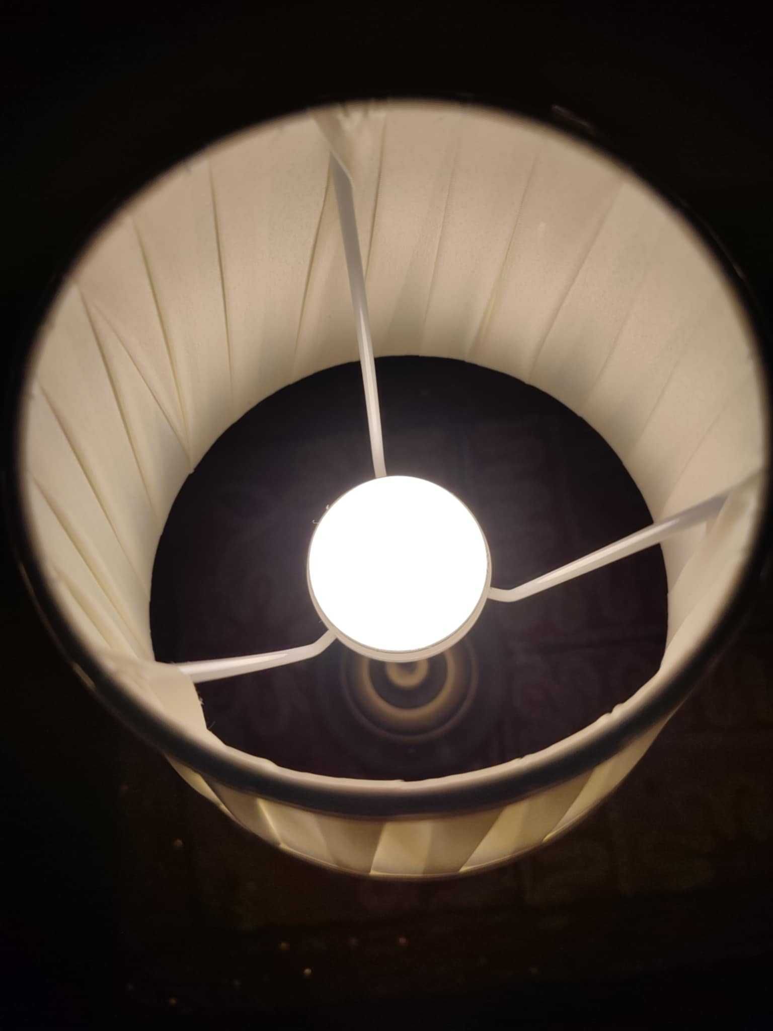 Lampa bez kabla, ładowana przez USB, abażur, styl vintage, wys. 40 cm
