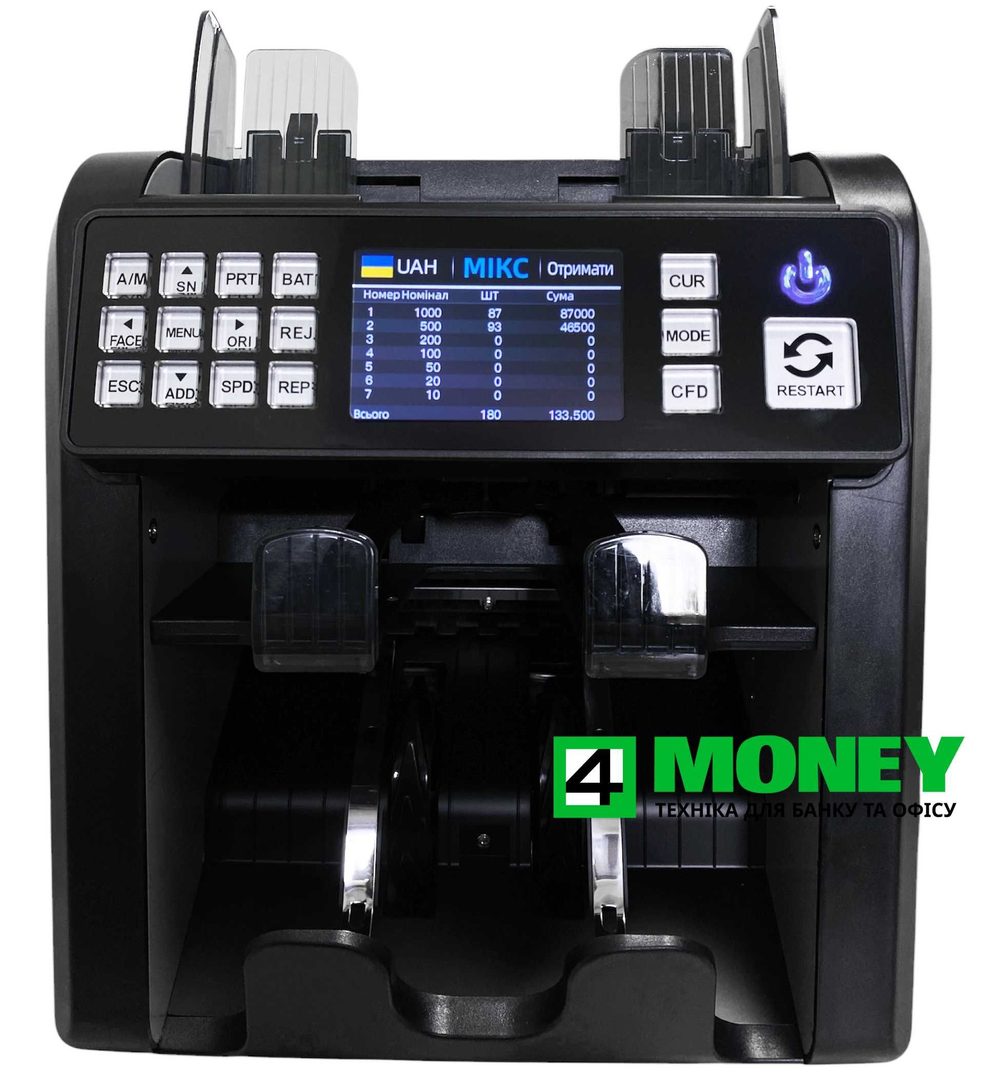 Счетчик Сортировщик банкнот MULTI COUNTER PRO 952A MAX VERSION 2024