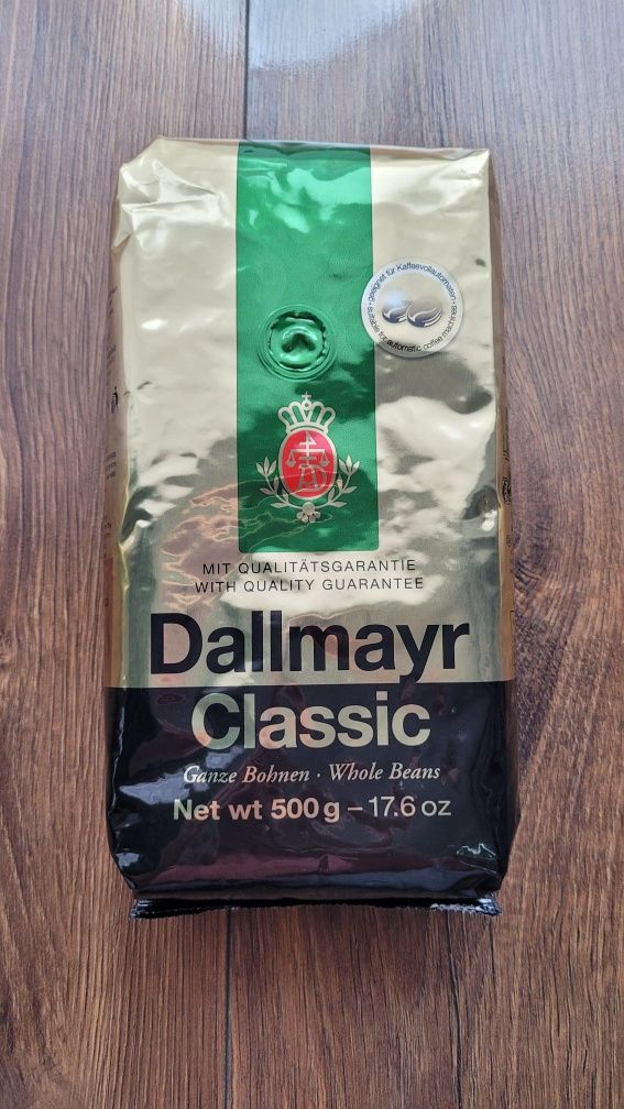 Kawa ziarnista Dallmayr Classic 500g (0.5 kg) - nowa, 100% oryginalna