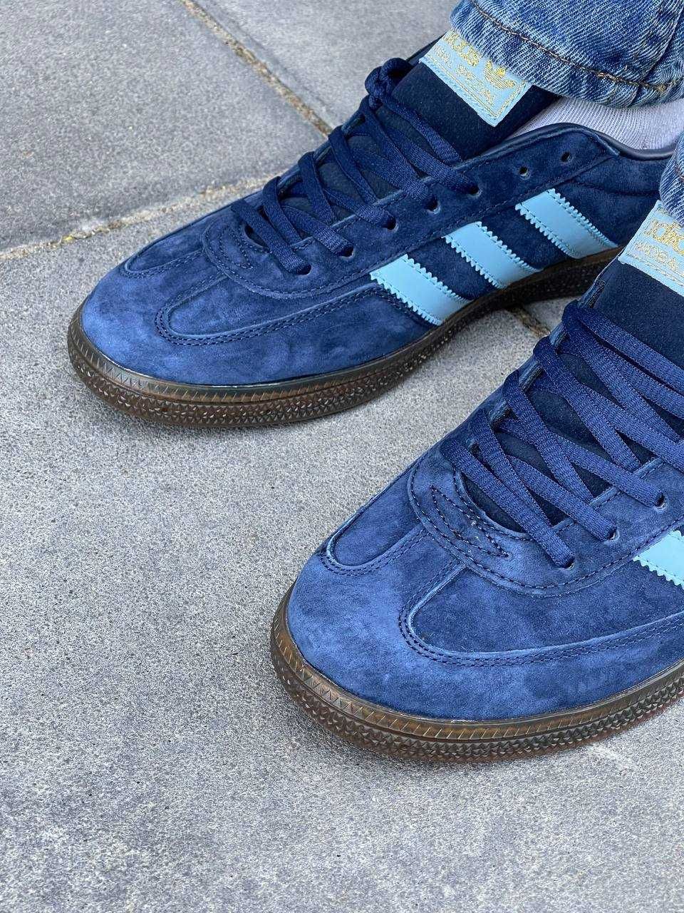 Мужские кроссовки Adidas Spezial Handball Blue 40-45 Новинка Осени!