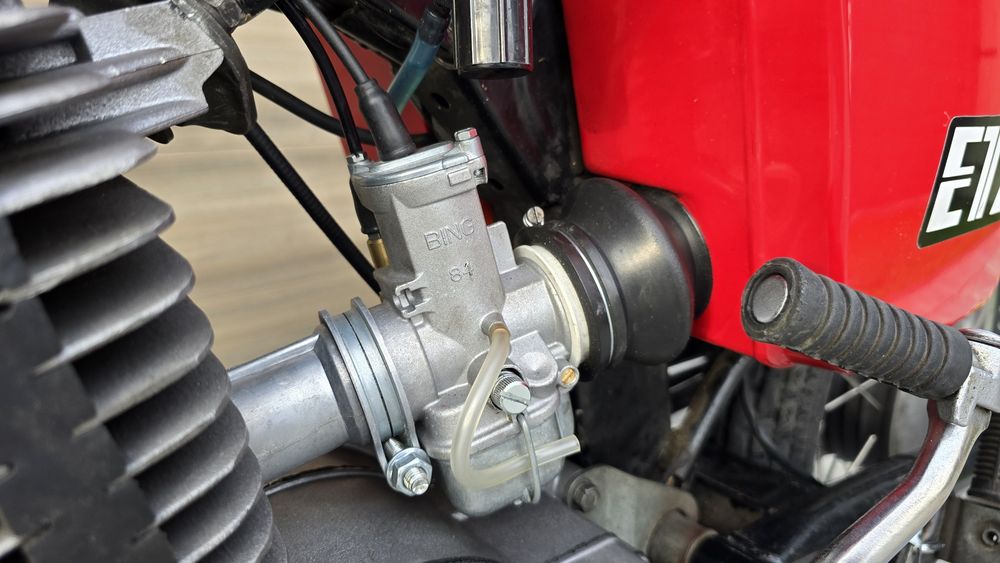 Motocykl Mz etz 250 z 1988 roku - vape, bing 84 "OPIS"