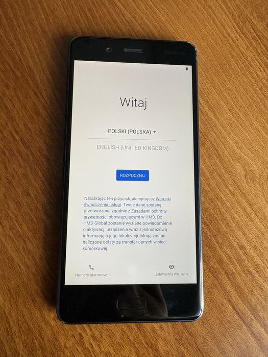Nokia 8 matowa niebieska