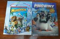 Madagaskar Pingwiny 2 x dvd z ksiażeczką Wu2