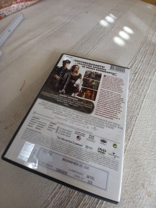 Dvd original Sacanas Sem Lei de Quentin Tarantino