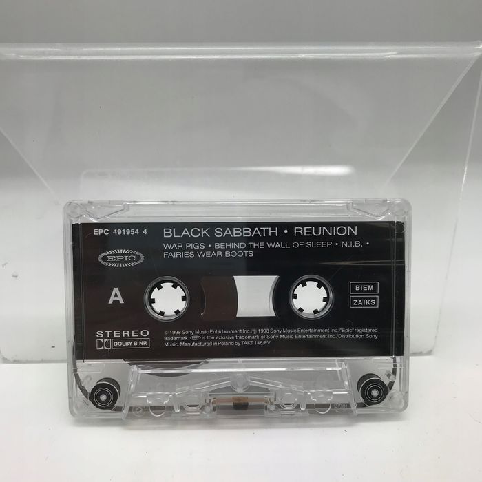 kaseta - black sabbath - reunion
