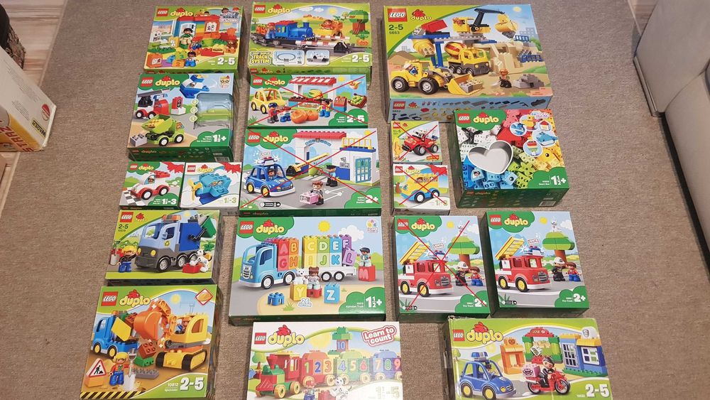 Wyprzedaż prywatnej kolekcji Lego Duplo. 4987 Żwirownia