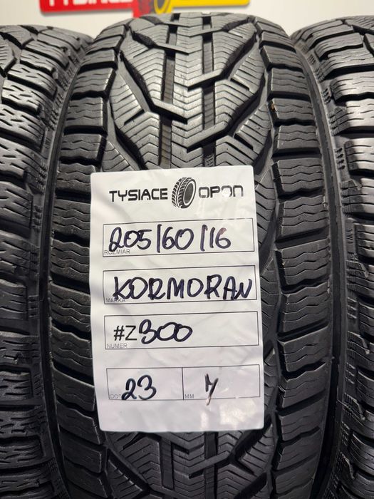 Opony Zimowe 205/60/16 Kormoran Snow Komplet #Z300