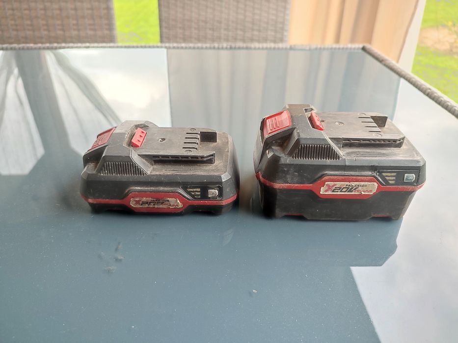 Baterie parkside 2ah + 4ah , bateria