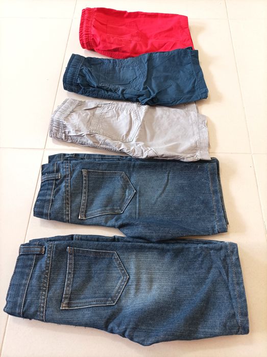 Lote de 5 Calções para Rapaz (5-6 anos)