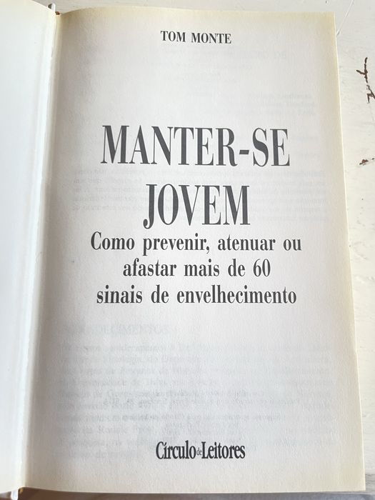 Manter-se jovem do autor Tom Monte