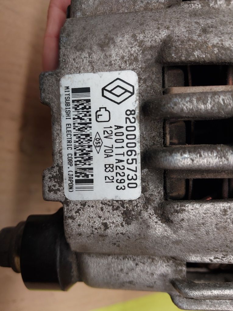 Stan BDB alternator 1.2B 16V Clio 2 II FL kangoo Thalia i wysyłam