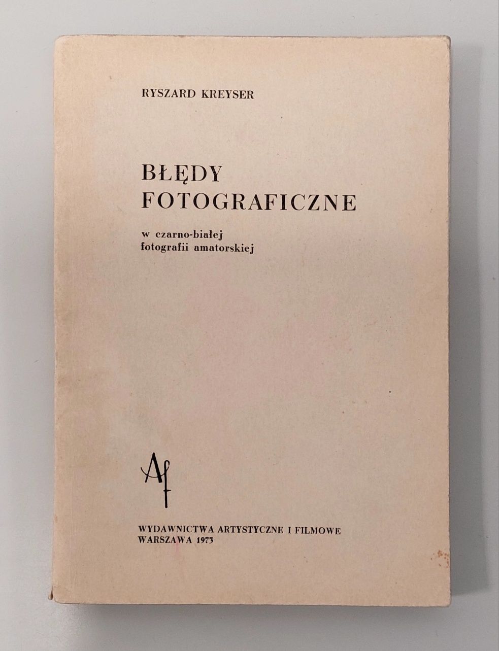 Błędy fotograficzne Ryszard Kreyser