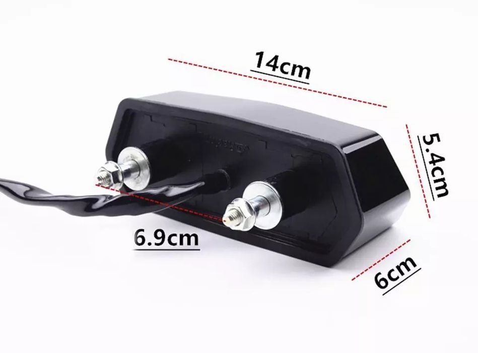 Стоп на мотоцикл задний led фонарь с поворотниками мото лампа