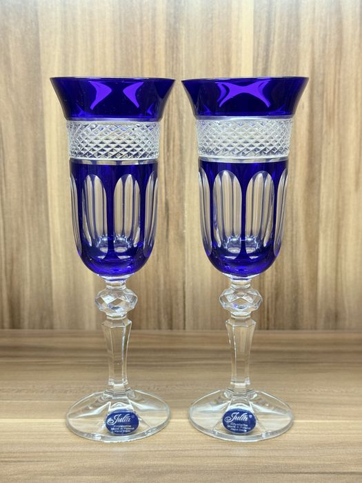 Хрустальные фужеры для шампанского просеко Julia Poland