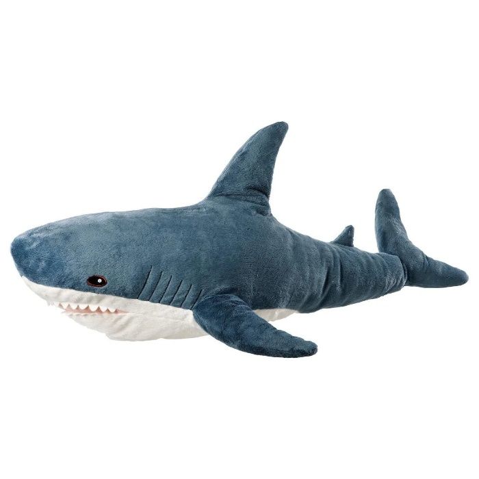 Ikea, акула, м'яка іграшка 100 см, Blahai