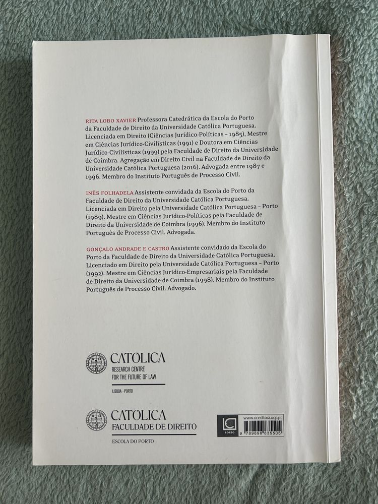 Elementos de Direito Processual Civil - Rita Lobo Xavier