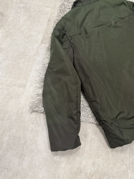 Куртка Prada Sport green nylon padding jacket