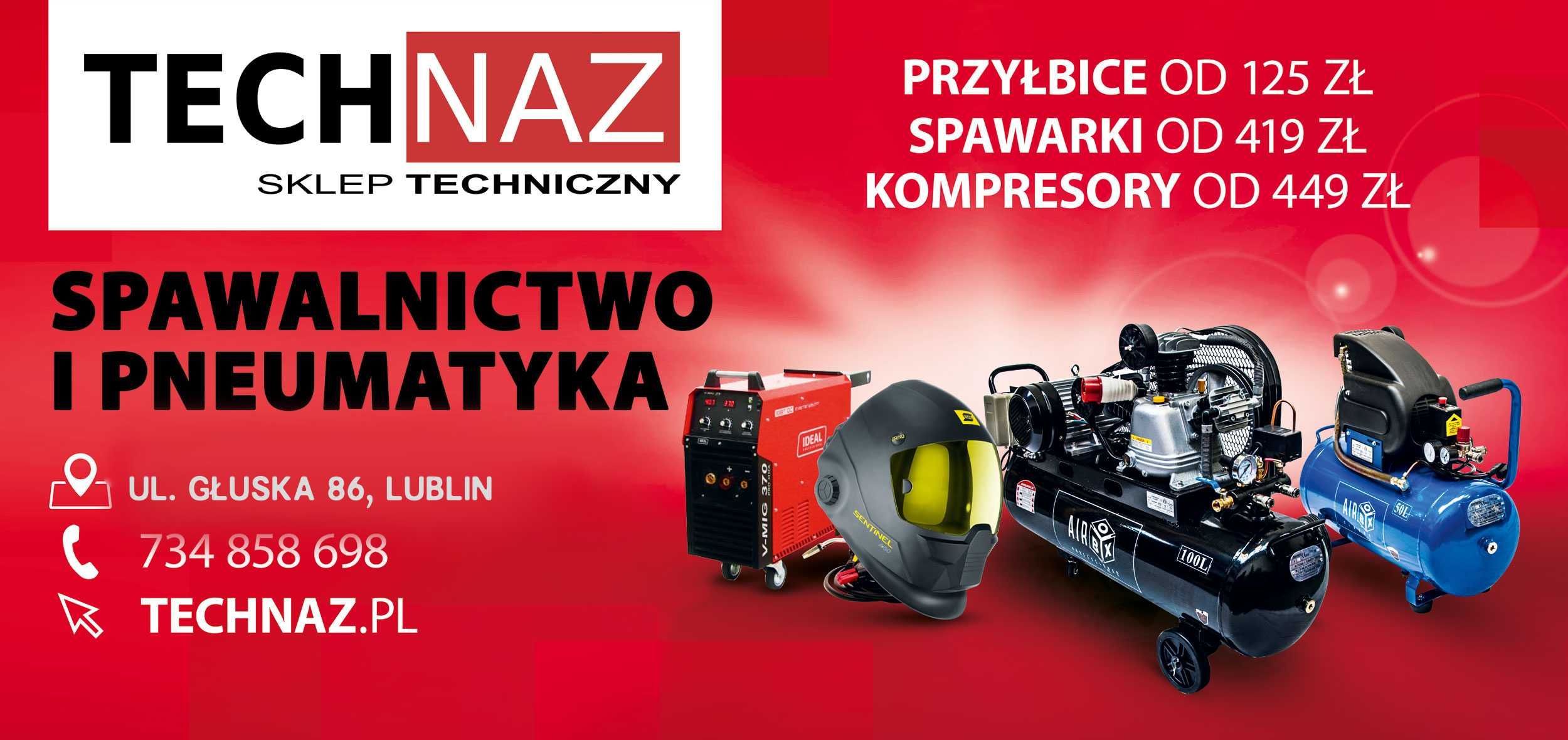 Spawarka Spartus Easy Mig 225 migomat + przyłbica Technaz Lublin FV23%