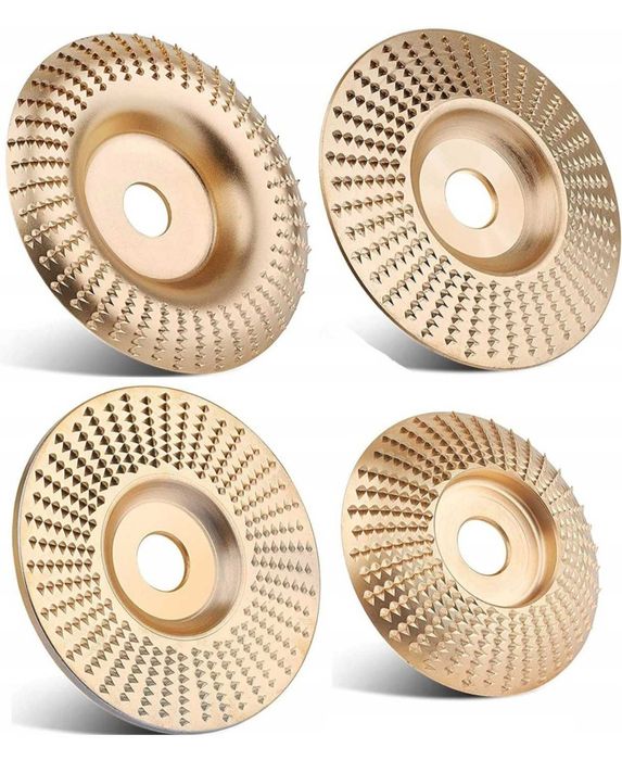 Tarcza do DREWNA 4 SZTUKI Szlifowanie 100mm 22,2 Frez Tarnik Ścierne