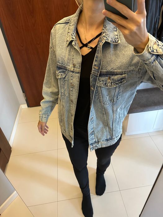 Kurtka jeansowa Bershka S oversize