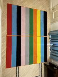 Kolorwy dywan IKEA