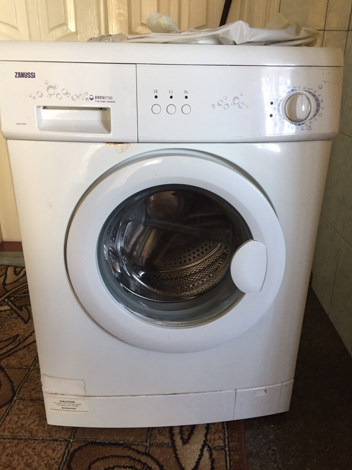 Продам пральна машина автомат ZANUSSI zws 185 w, мало експлуатувалася,