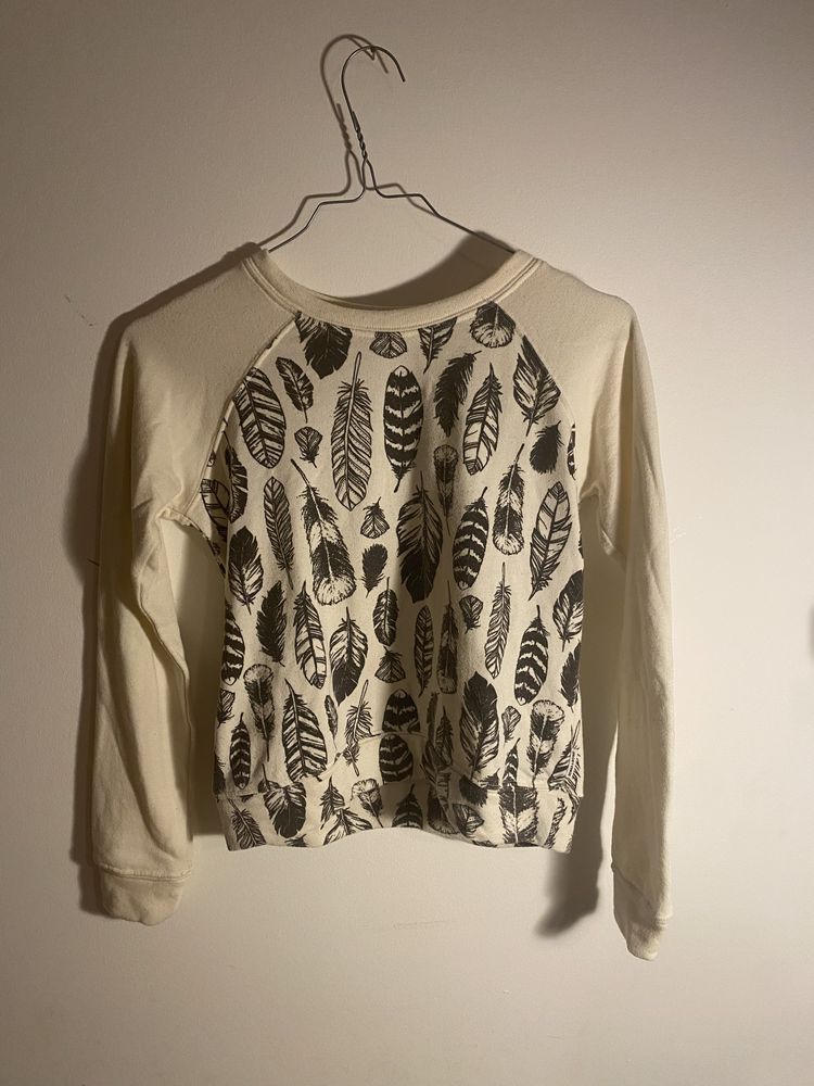 Sweater da billabong com padrão de penas 140cm
