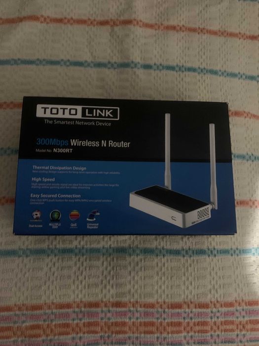 маршрутизатор TOTOlink N300-RT , 300 мб/сек