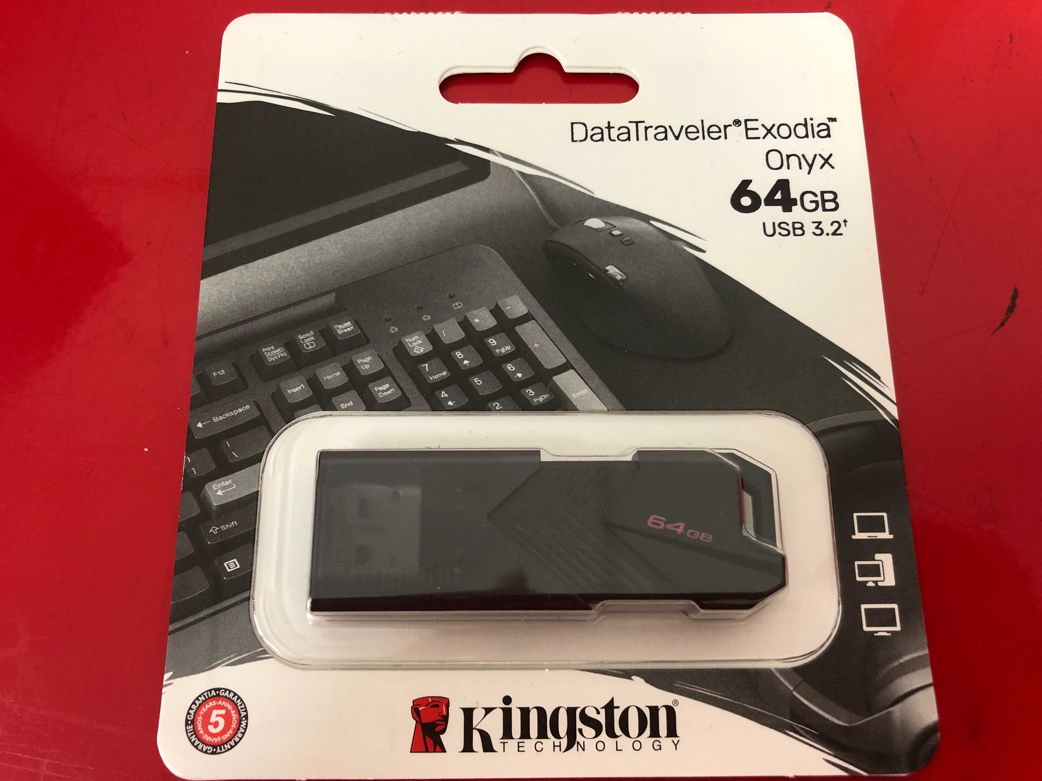 Nowy Pendrive Kingston 64GB DataTraveler USB 3.2 Raty FV23%