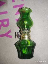 Mini lampa naftowa nowa zielona