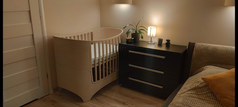 Leander Classic 0-7 łóżeczko dziecięce bukowe nietypowe nowoczesne