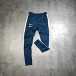MĘSKIE Dresy PREMIUM Joggery Nike Lampas Granatowe Swoosh Limited