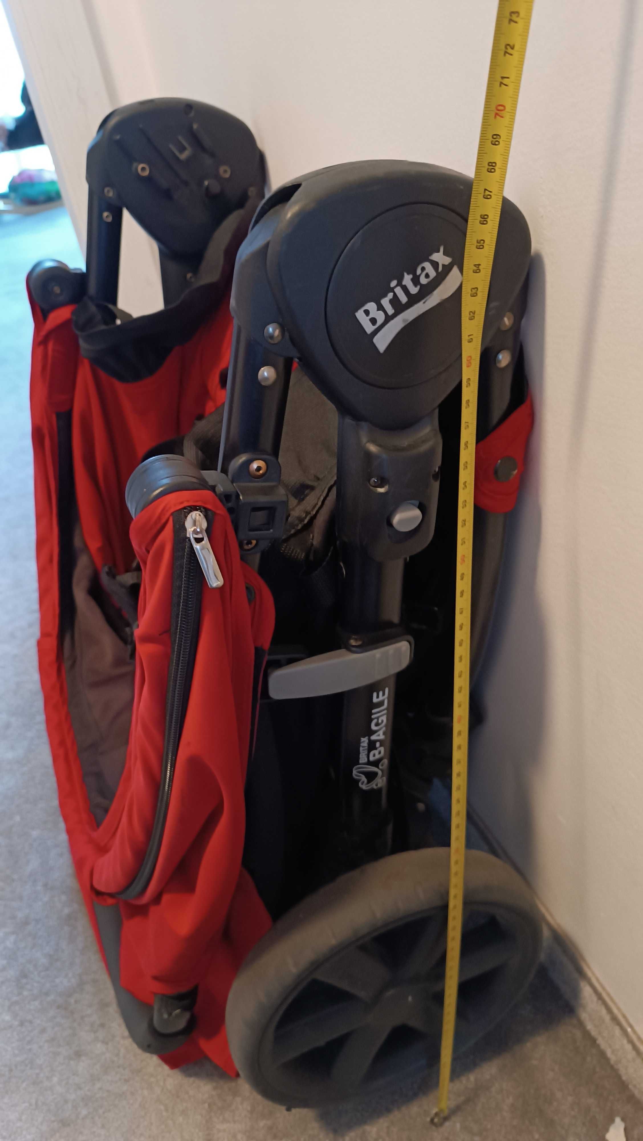 Wózek Britax 2w1 spacerówka i gondola B-Agile 800plus Romer