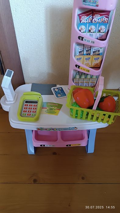 Іграшкова каса. Гра магазин