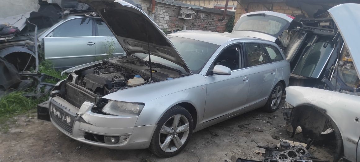 разборка audi a6c6 2.4 bdw 130kw 177 лошадей механика GYF 2006 год