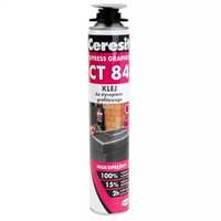 CERESIT Klej do styropianu grafitowego PU CT84 EXPRESS GRAPHITE 850ML