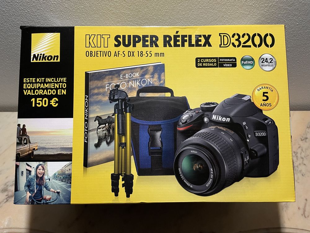 Nikon D3200 Kit Super Reflex