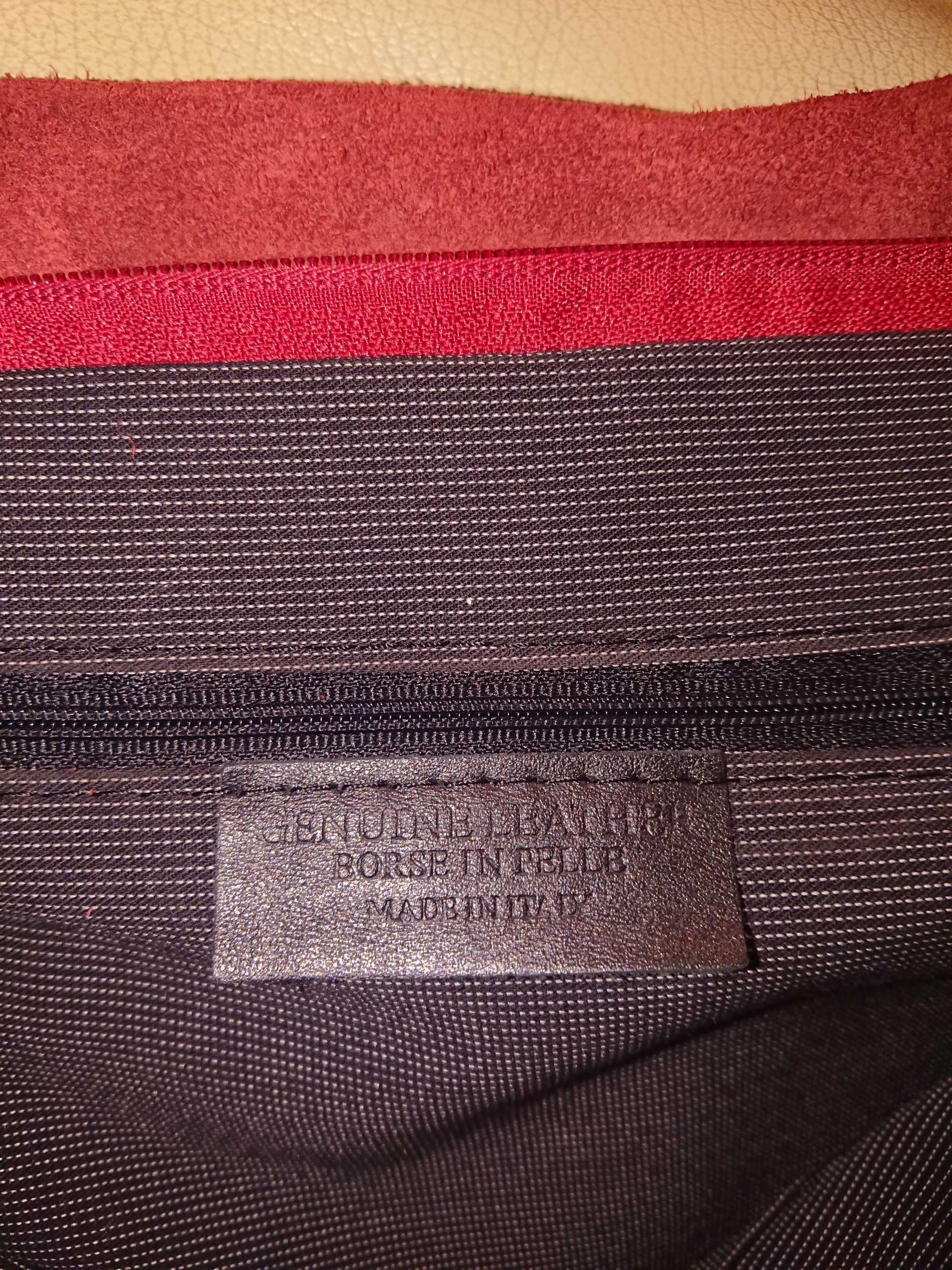Torebka Genuine Leather