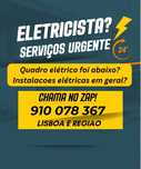 Eletricista, técnico 24h, Lisboa, Odivelas, Lumiar Loures, amadora, ca